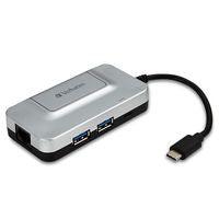 Verbatim 99354 Interface Hub Usb 3.2 Gen 1 (3.1 Gen 1) Type-C 5000 Mbit/S Black, Grey