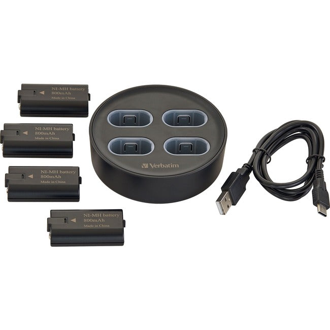 Verbatim Charging Stand For Use With Xbox Controller Rechargeable Battery Packs