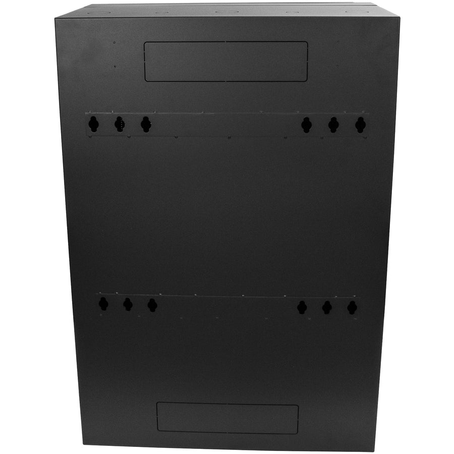 Vertical Wall Mount Patch Panel Rack - 30" Server Room Cabinet | StarTech RK630WALVS
