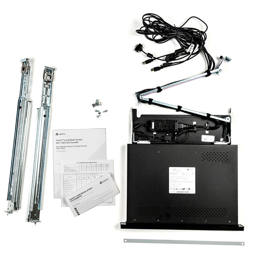 Vertiv Avocent LRA Rack Console 18.5 LCD Widescreen LRA185KMMP-001