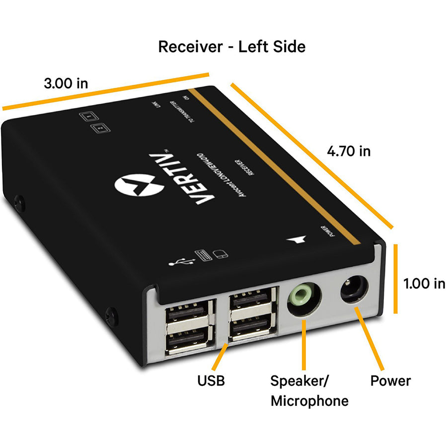 Vertiv Avocent Lv4010P-001 Kvm Extender Transmitter & Receiver