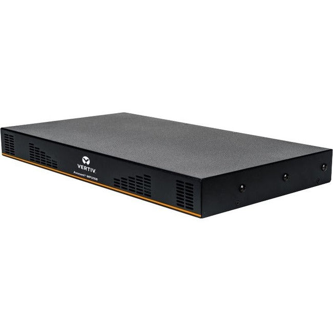 Vertiv Avocent MPU KVM Switch | 8 port | 1 Digital Path| Dual AC Power TAA MPU108EDAC-400