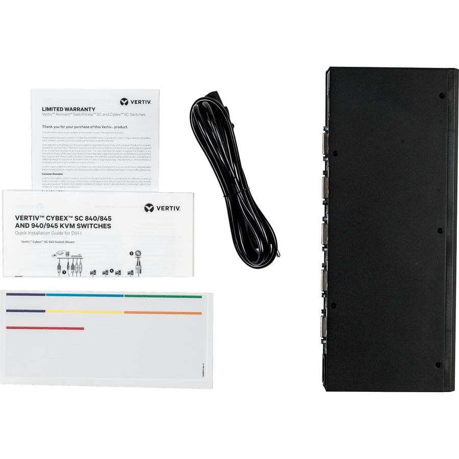 Vertiv Avocent Sc840-201 Kvm Switch Black
