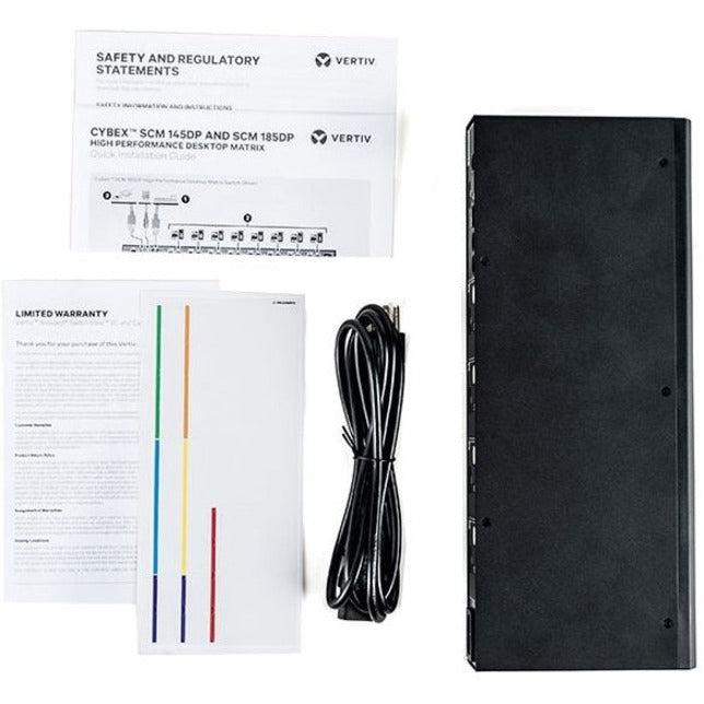 Vertiv Cybex Sc 840Dp Kvm Switch Black