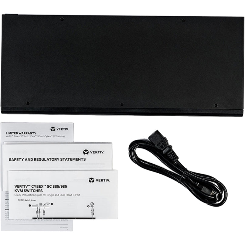 Vertiv Cybex Sc 885 Kvm Switch Rack Mounting Black