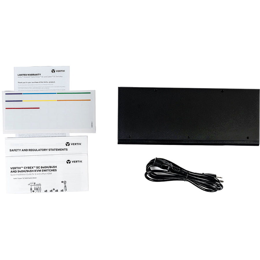 Vertiv Cybex Sc 940H Kvm Switch Black
