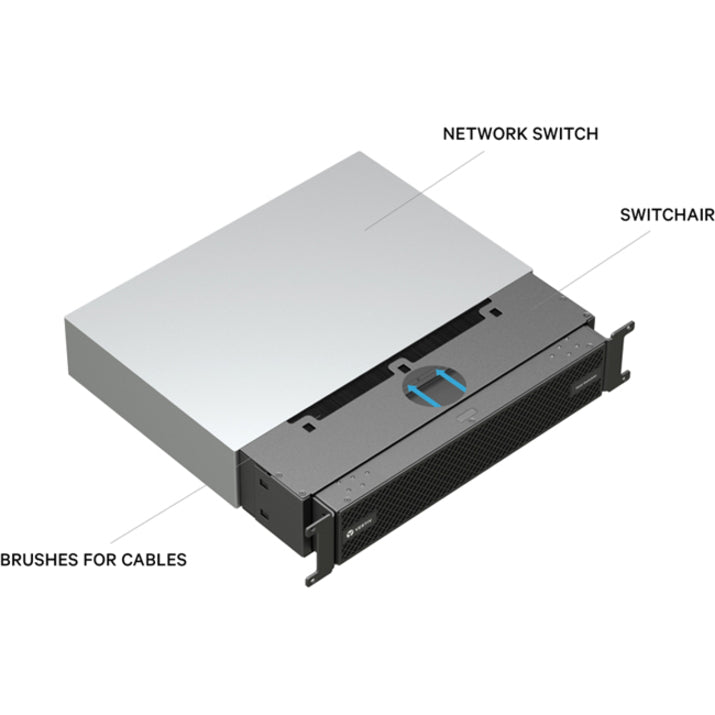 Vertiv Sa1-02003Xs Network Equipment Chassis 2U Black