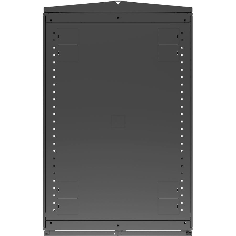 Vertiv Vr Rack Vr3100 Rack Cabinet 42U Freestanding Rack Black, Transparent