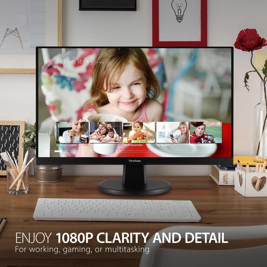 ViewSonic VA2747-MHJ, 27" 1080p MVA Full Ergonomic Monitor