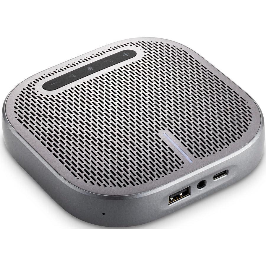 ViewSonic VB-AUD-201 Portable Wireless Conference Speakerphone with 360 Omnidirectional Sound Pickup, Reverse Charging, Bluetooth 5.0, Noise Cancellation for Home Office and Remote Meetings