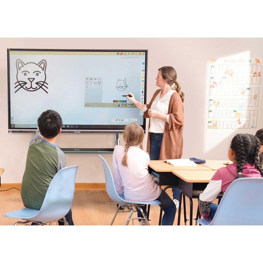 ViewSonic ViewBoard IFP6550-E4 - 4K Interactive Display with WiFi Adapter and Slim Trolley Cart - 350 cd/m2 - 65" FWF-40F-F-BDL-811-12,1064662918,Fortinet FortiWifi FWF-40F Network Security/Firewall Appliance"