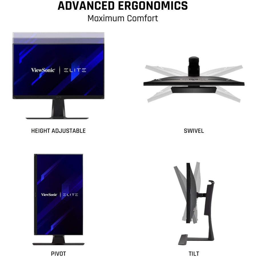 Viewsonic Elite Xg270Qg Led Display 68.6 Cm (27") 2560 X 1440 Pixels Quad Hd Black