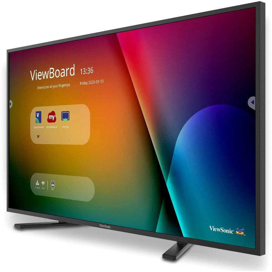 Viewsonic Ifp4320 Touch Screen Monitor 109.2 Cm (43") 3840 X 2160 Pixels Dual-Touch Black