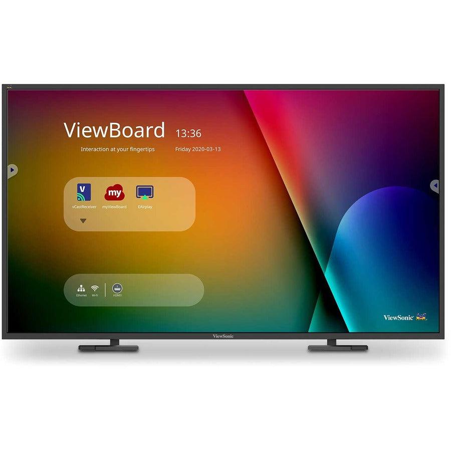 Viewsonic Ifp4320 Touch Screen Monitor 109.2 Cm (43") 3840 X 2160 Pixels Dual-Touch Black