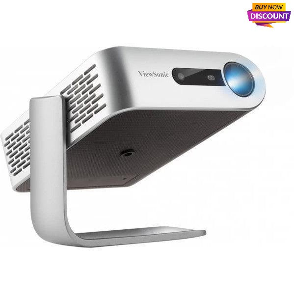 Viewsonic M1+ Data Projector Short Throw Projector 125 Ansi Lumens Led Wvga (854X480) 3D Silver