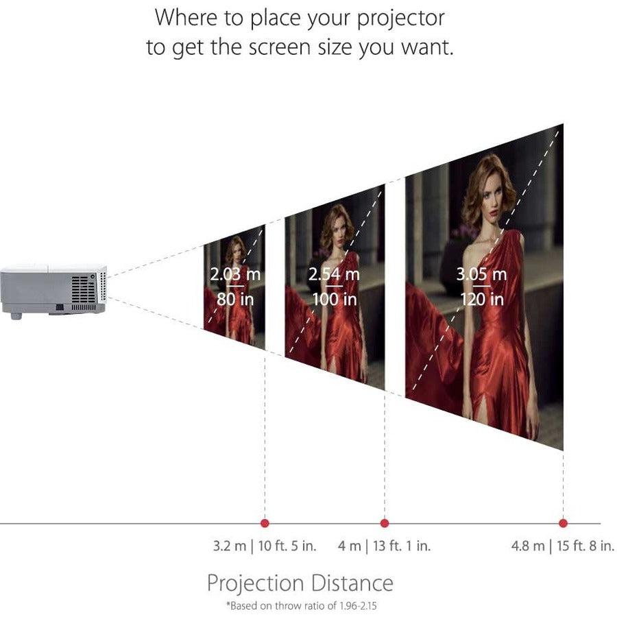 Viewsonic Pa503S Data Projector Standard Throw Projector 3600 Ansi Lumens Dlp Svga (800X600) Grey, White