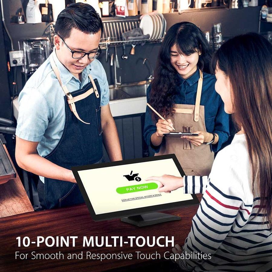Viewsonic Td2760 Touch Screen Monitor 68.6 Cm (27") 1920 X 1080 Pixels Multi-Touch Multi-User Black