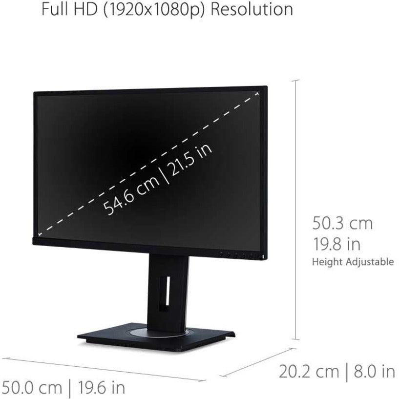 Viewsonic VG2248 - 22" 1080p IPS Ergonomic Monitor
