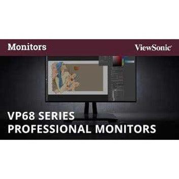 Viewsonic Vp2468_H2 Led Display 61 Cm (24") 1920 X 1080 Pixels Full Hd Black