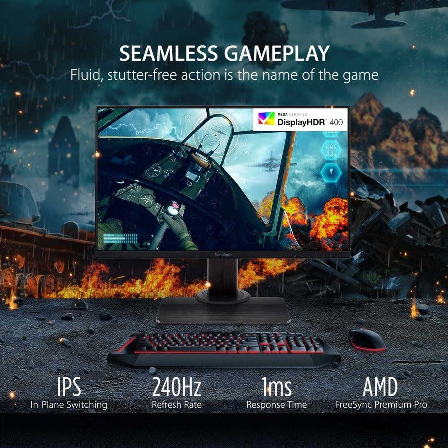 Viewsonic Xg2431 Computer Monitor 61 Cm (24") 1920 X 1080 Pixels Full Hd Led Black