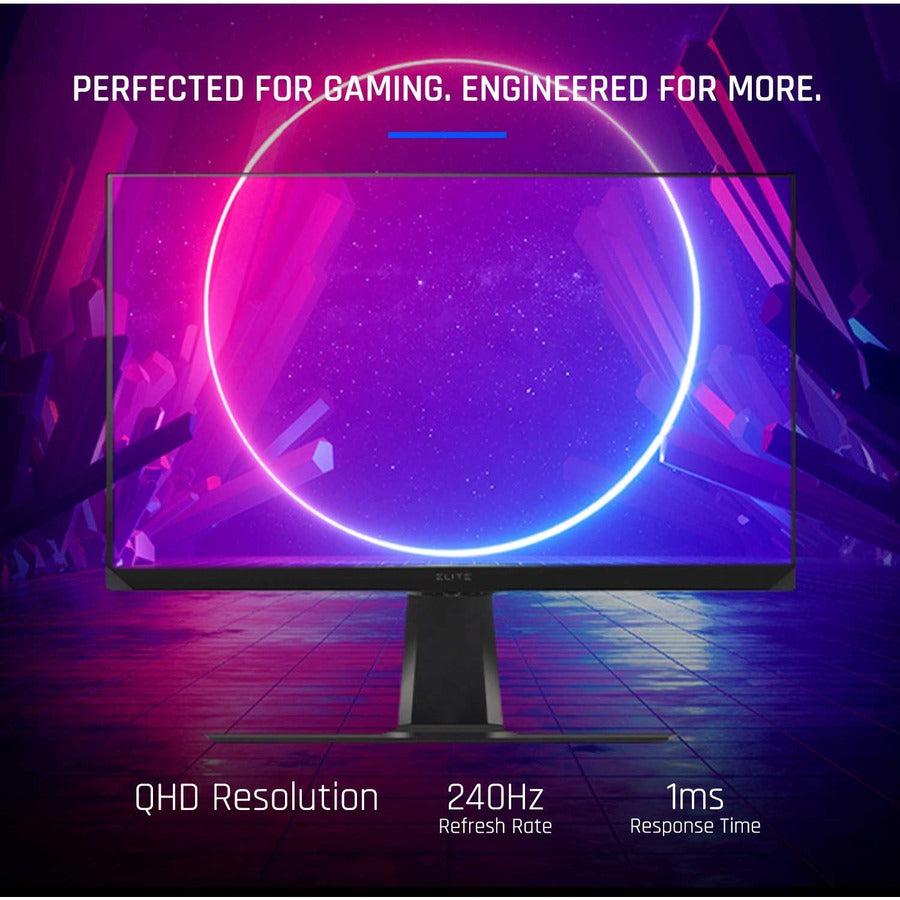 Viewsonic Xg271Qg Computer Monitor 68.6 Cm (27") 2560 X 1440 Pixels 2K Ultra Hd Led Black