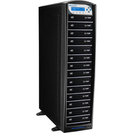 Vinpower Digital SharkBluCP Blu-ray/DVD/CD Tower Duplicator (Supports BD CopyProtection) SHARKBLUCP-S14T-BK