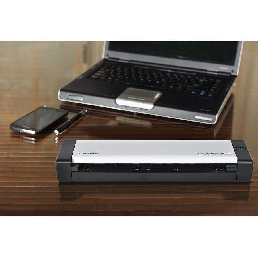 Visioneer Road Warrior 4D Sheet-Fed Scanner A4 Black, White