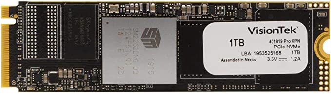 Visiontek Pro Xpn 1 Tb Solid State Drive - M.2 Internal - Pci Express Nvme (Pci Express Nvme 3.0 X4)