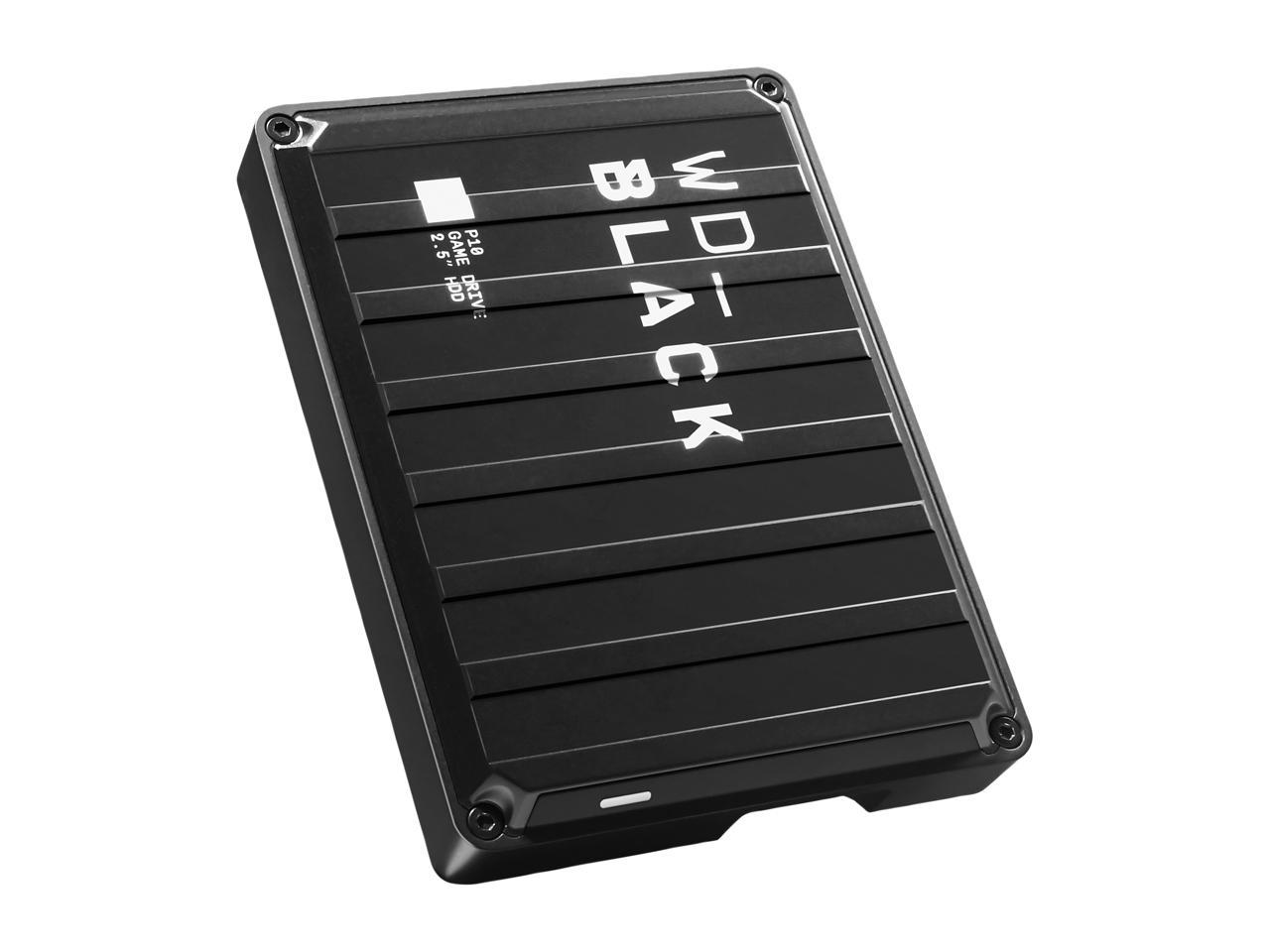 Wd Black 5Tb P10 Game Drive Portable External Hard Drive For Ps5/Ps4/Xbox One/Pc/Mac Usb 3.2 (Wdba3A0050Bbk-Wesn)