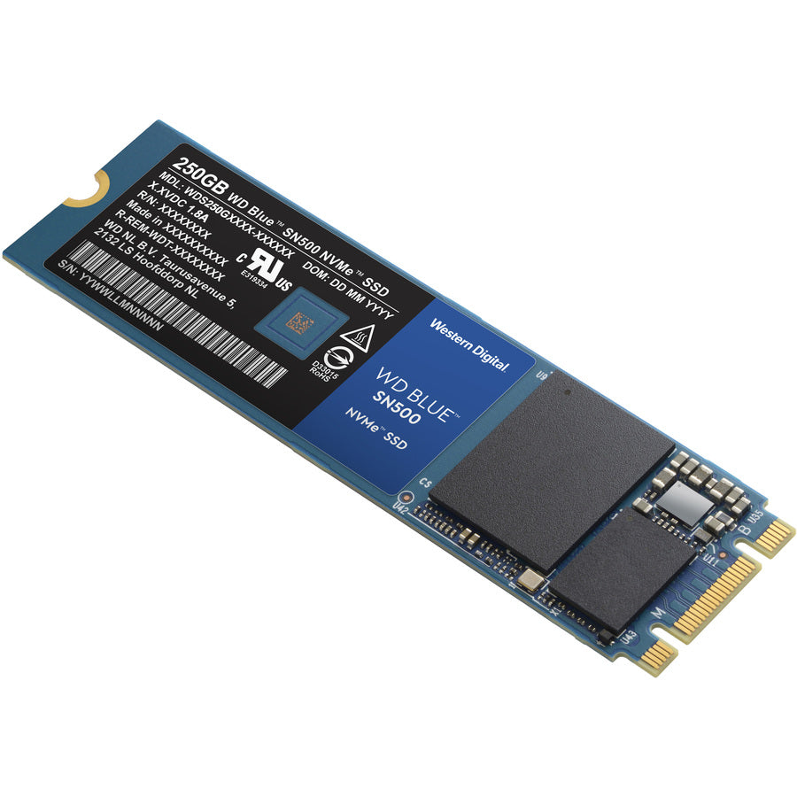 WD Blue SN500 WDS250G1B0C 250 GB Solid State Drive - M.2 2280 Internal - PCI Express (PCI Express 3.0 x2)