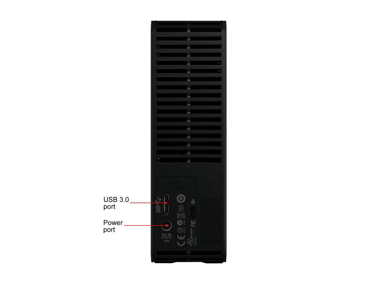 Wd Elements 12Tb Usb 3.0 Desktop Hard Drive Black Wdbwlg0120Hbk-Nesn