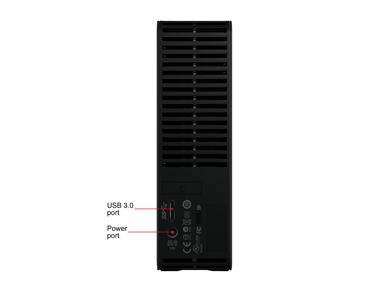 Wd Elements 8Tb Usb 3.0 Desktop Hard Drive Black Wdbwlg0080Hbk-Nesn
