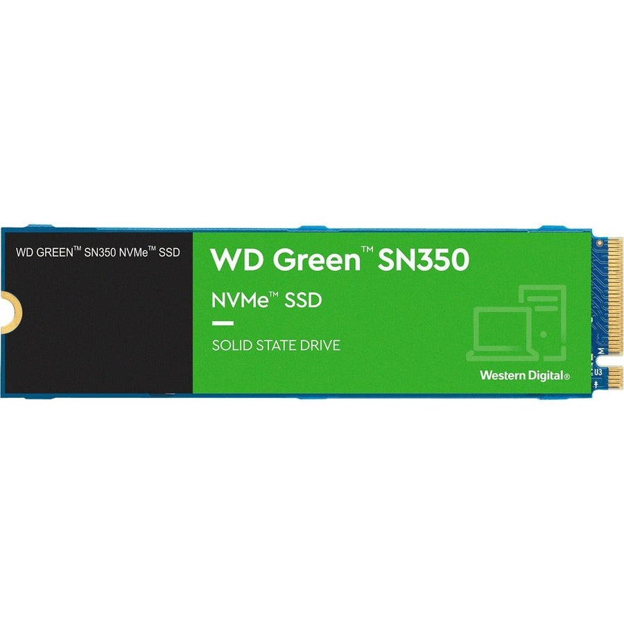 WD Green SN350 WDS100T3G0C 1TB Solid State Drive - M.2 2280 Internal - PCI Express NVMe (PCI Express NVMe 3.0 x4)