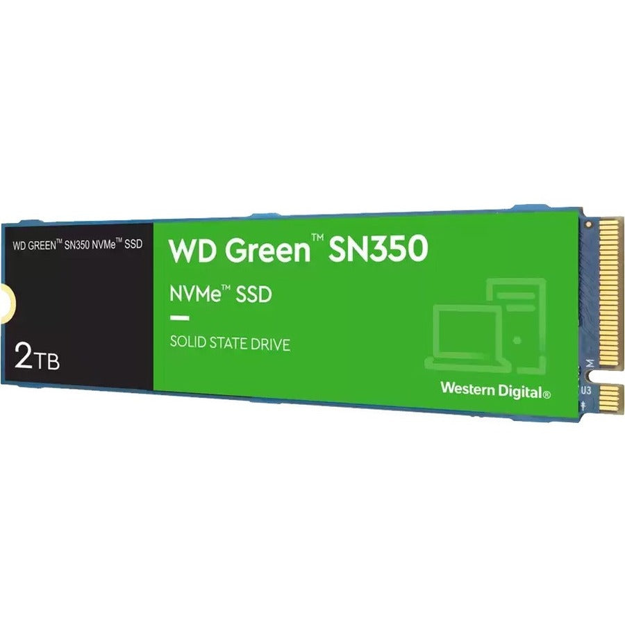 WD Green SN350 WDS200T3G0C 2TB Solid State Drive - M.2 2280 Internal - PCI Express NVMe