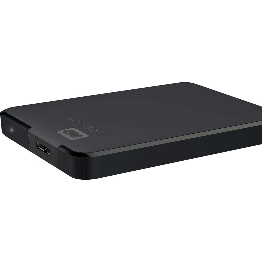 WD-IMSourcing Elements WDBU6Y0020BBK 2 TB Portable Hard Drive - 2.5 External - Black" WDBU6Y0020BBK-EESN