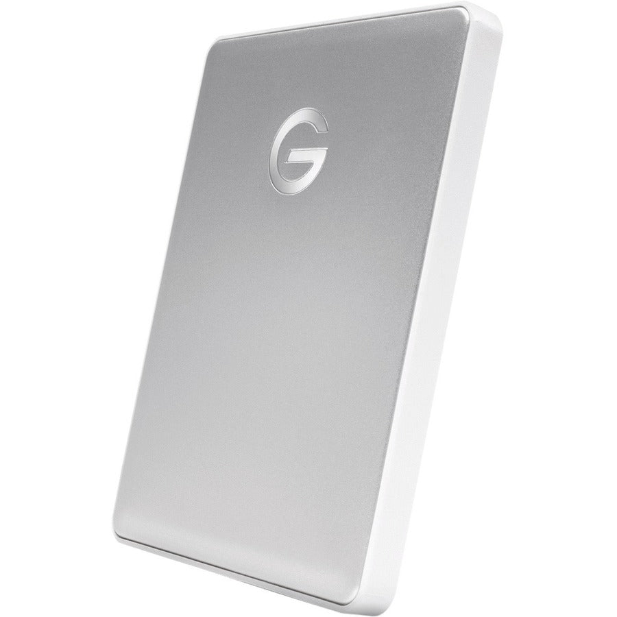 WD-IMSourcing G-DRIVE mobile USB-C 0G10339-1 2 TB Portable Hard Drive - 2.5 External - Silver"