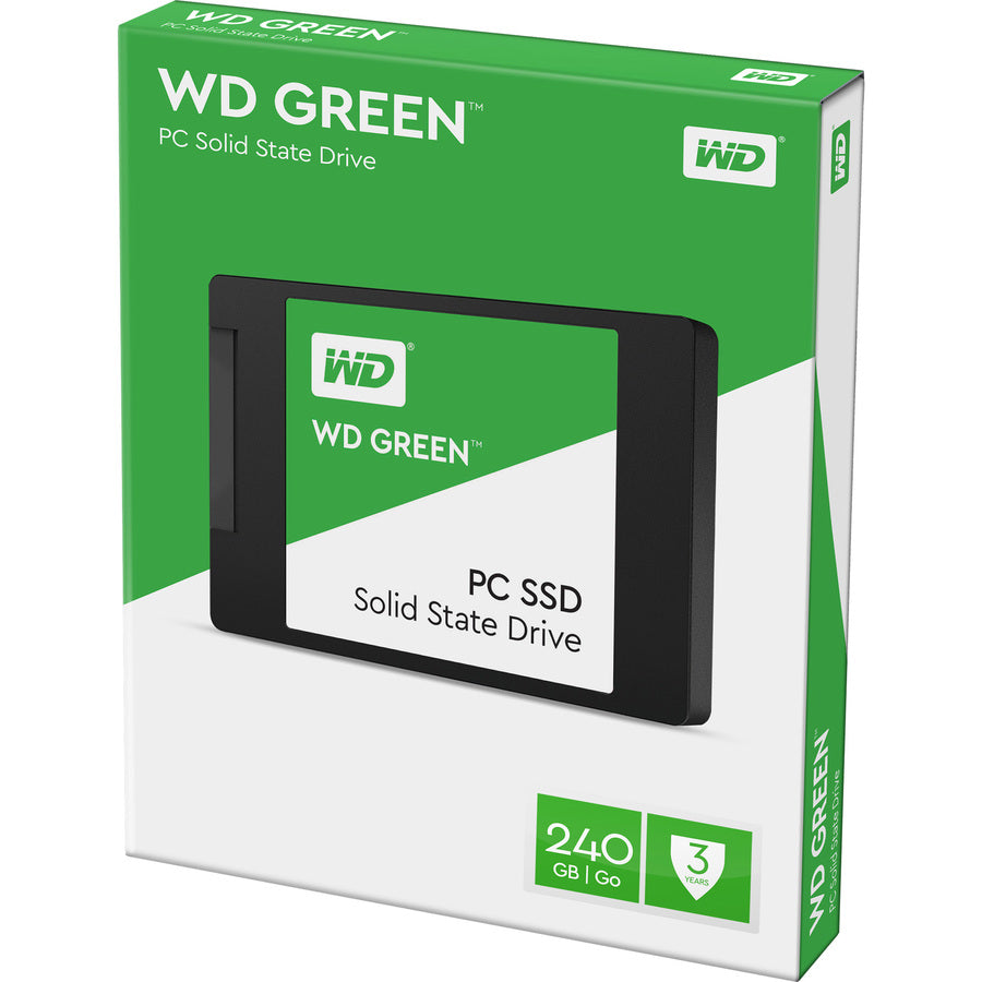 WD-IMSourcing Green WDS240G2G0A 240 GB Solid State Drive - 2.5 Internal - SATA (SATA/600)"