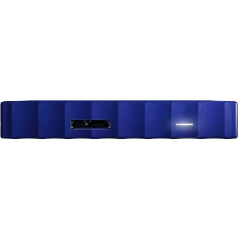 WD My Passport WDBYFT0030BBL-WESN 3 TB Portable Hard Drive - External - Blue