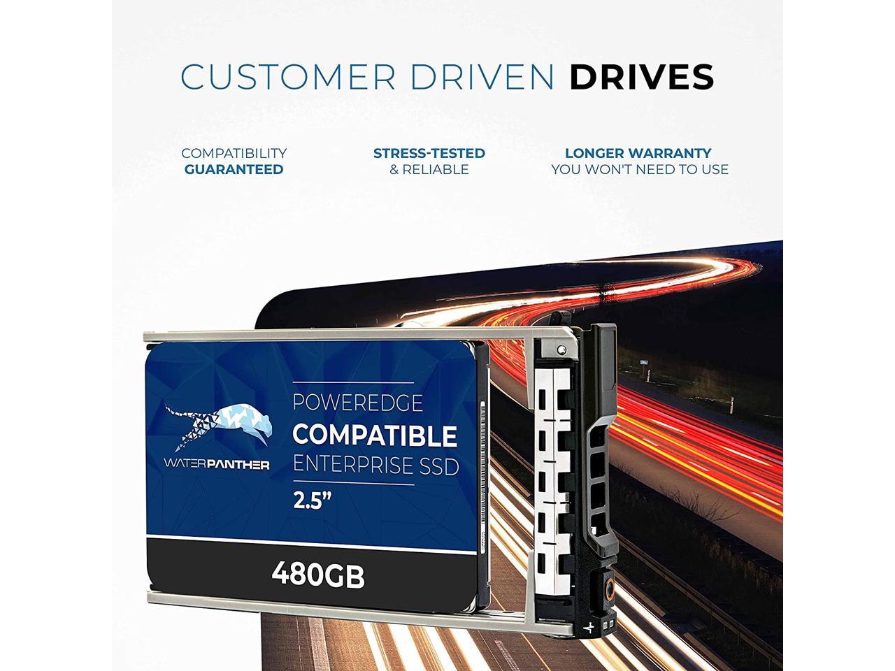 Wp 480Gb Sas 12Gb/S 2.5" Ssd For Dell Poweredge Servers | Enterprise Solid State Drive In 13G Tray