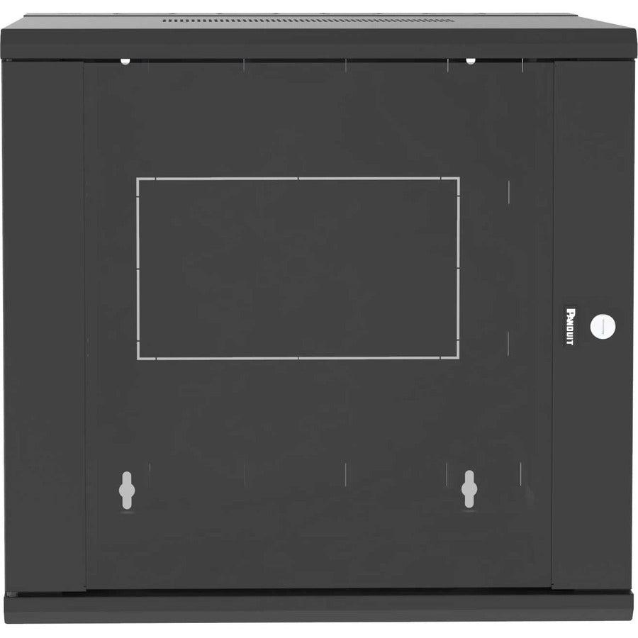 Wall Mount Cabinet with Windowed Door - Panduit PanZone Steel Enclosure PZWMC1230W