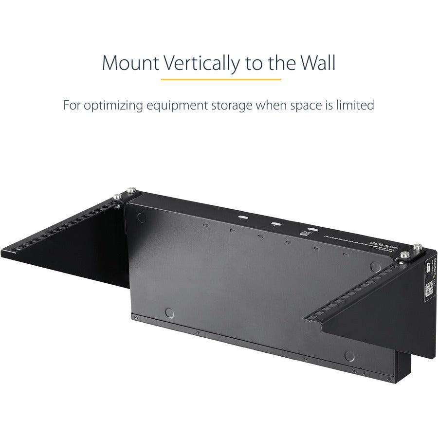 Wall Mount Patch Panel Bracket 6U - Server Rack Mounting | StarTech.com RK619WALLV