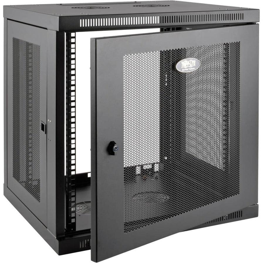 Wall Mount Rack 12U - SmartRack Switch-Depth Server Cabinet | Tripp Lite SRW12UDP