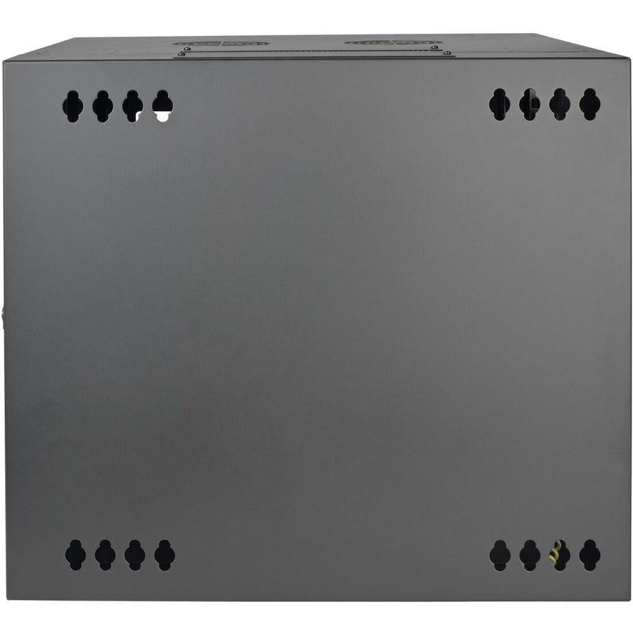 Wall Mount Rack Cabinet 10U - SmartRack Low-Profile Switch Enclosure | Tripp Lite by Eaton SRW10USG
