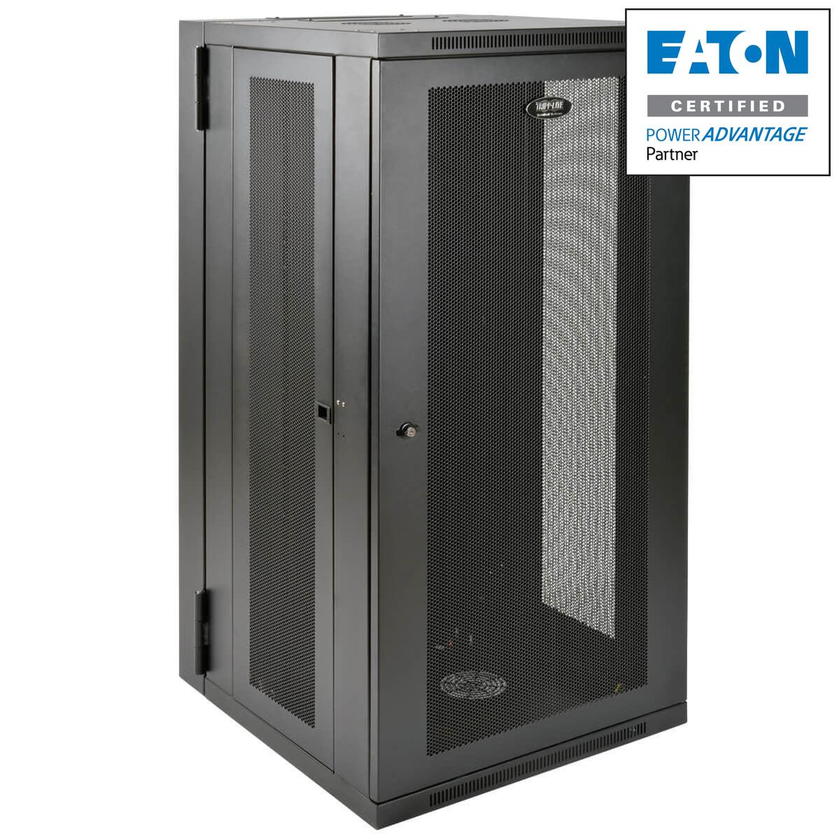 Wall-Mount Rack Enclosure - SmartRack 26U UPS-Depth Wall-Mount Half-Height Rack | Tripp Lite SRW26USDP