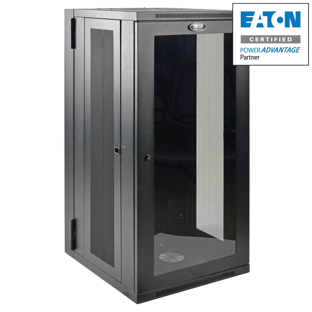 Wall Mount Rack Enclosure - Tripp Lite SmartRack 26U Switch-Depth Cabinet | TecISoft SRW26USG