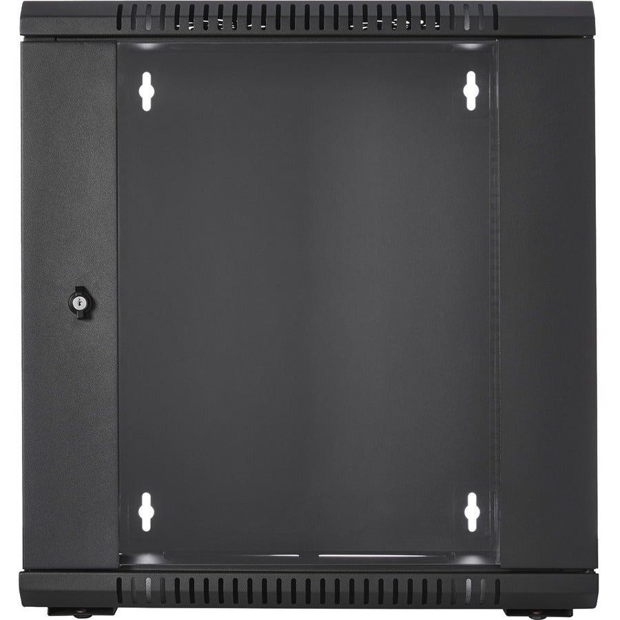 Wall Mount Rack Enclosure - V7 12U Glass Door Server Cabinet | Network Equipment RMWC12UG450-1N