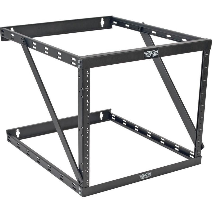Wall Mount Server Rack - 8U Expandable Open Frame UPS Depth | TecISoft SRWO8U22DP