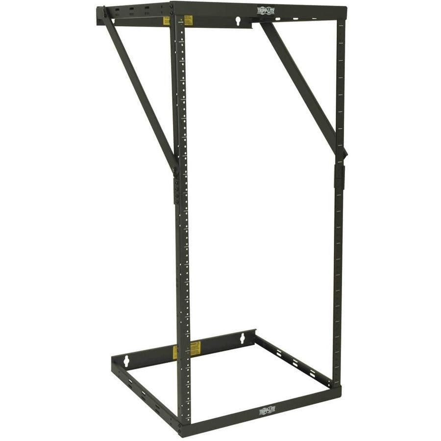 Wall Mount Server Rack - 8U/12U/22U Expandable Open Frame | Tripp Lite SRWO8U22MD
