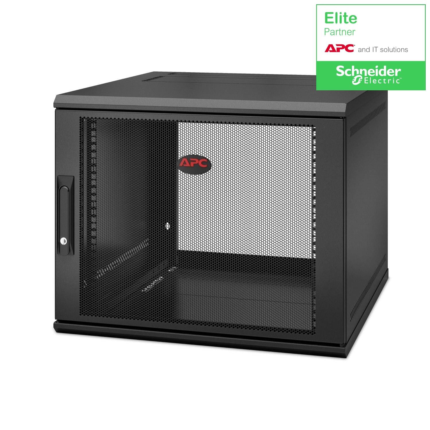 Wall Mount Server Rack Cabinet 9U - APC NetShelter Enclosure | TecISoft AR109SH6