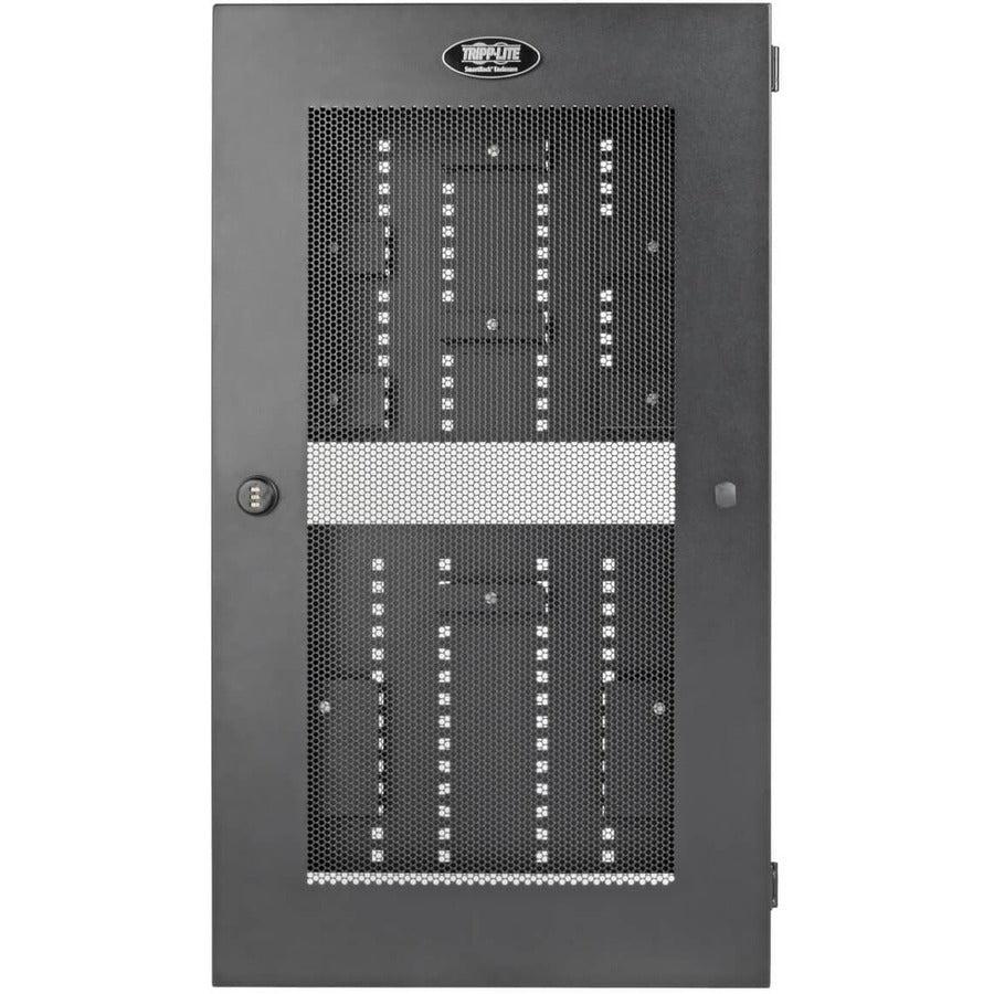 Wall Mount Structured Wiring Enclosure - 5U Low-Profile Network Cabinet | TecISoft SRWF10UMOD